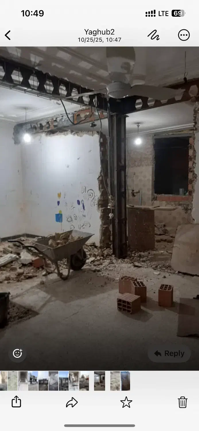 تخریب ساختمان کلی وجزئی|خدمات پیشه و مهارت|گنبد کاووس, |دیوار