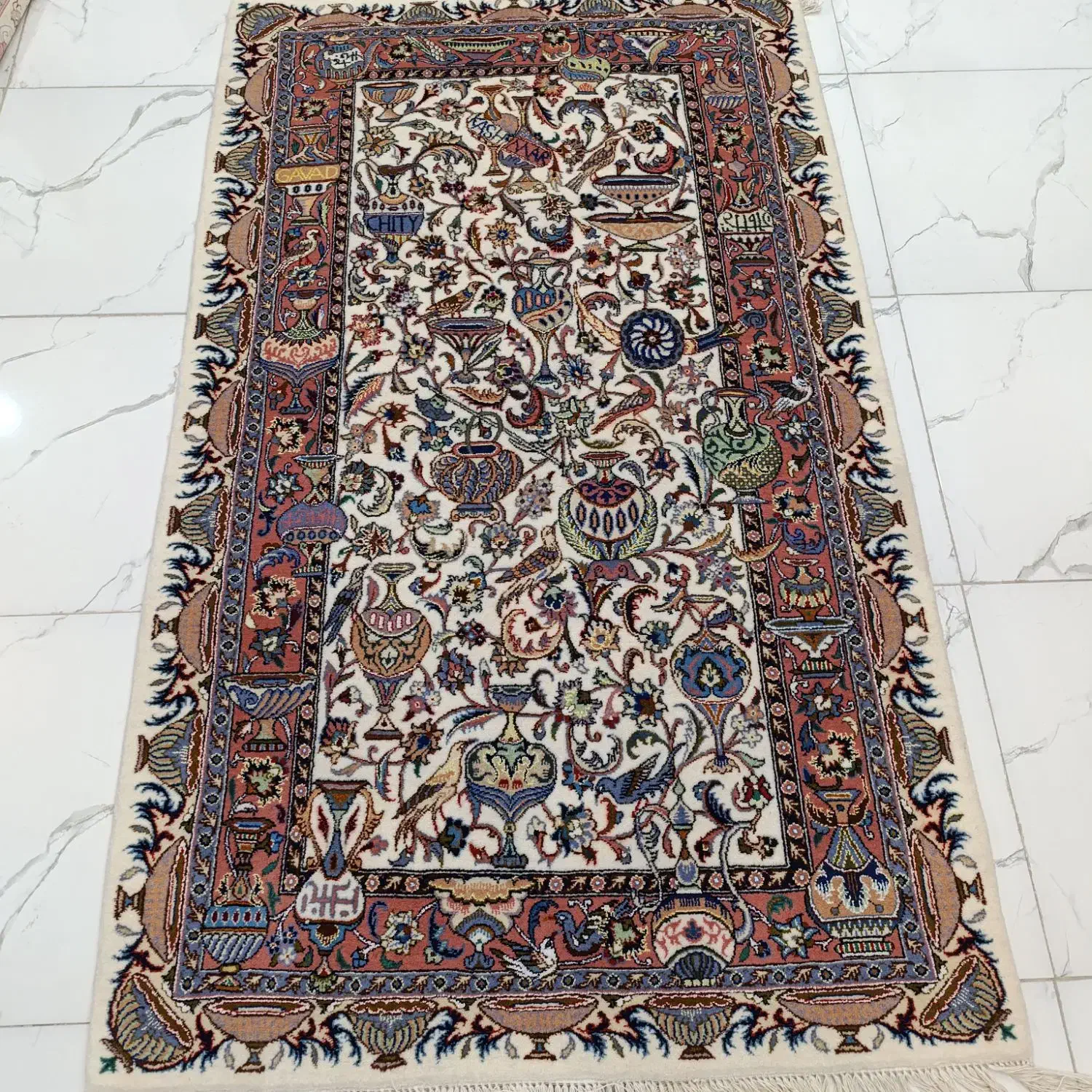 ۳متری زیرخاکی مارکدار دستباف کاشمر|فرش|تهران, سنائی|دیوار