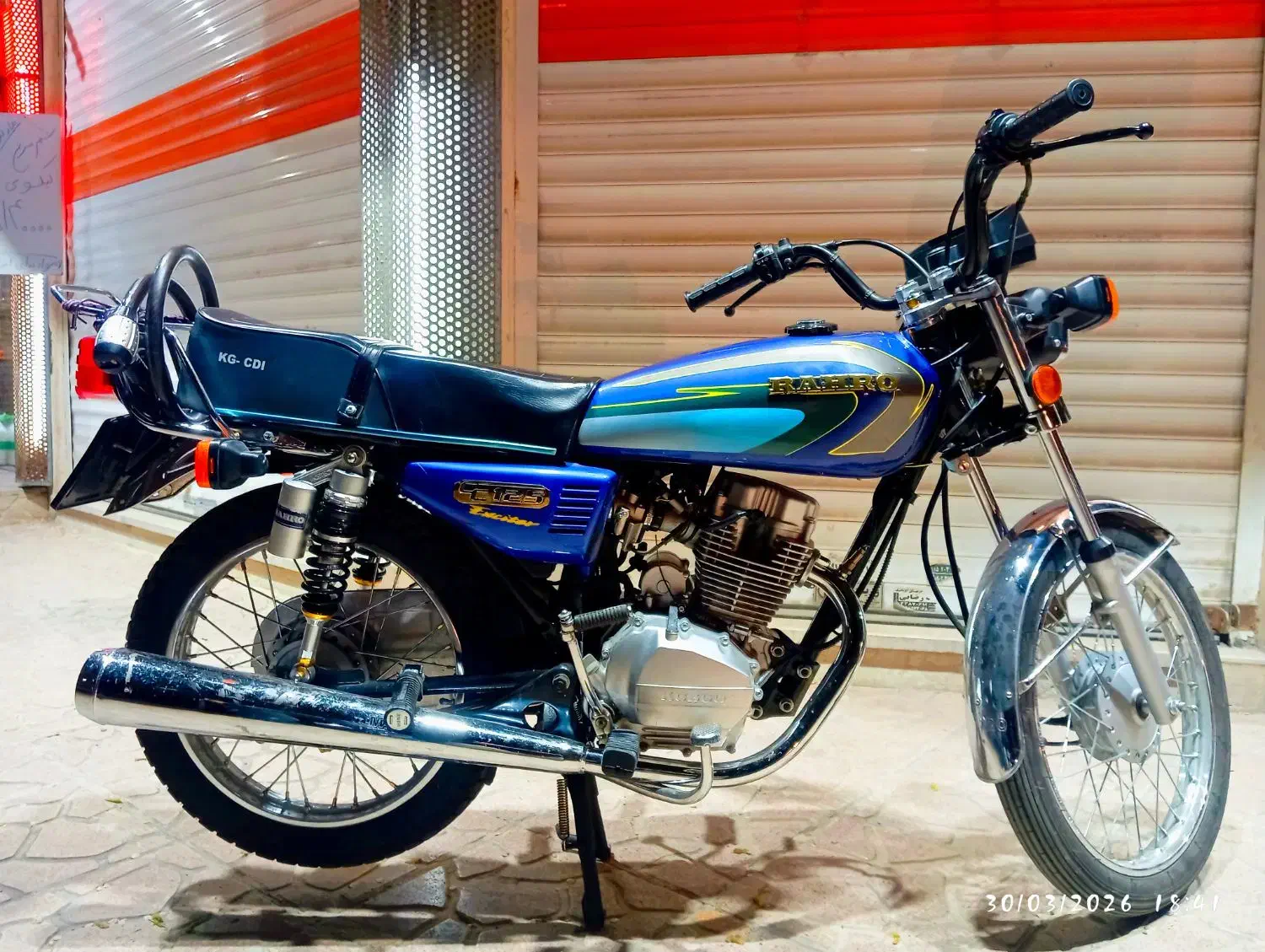 موتور  رهرو|موتورسیکلت|مشهد, گاز|دیوار