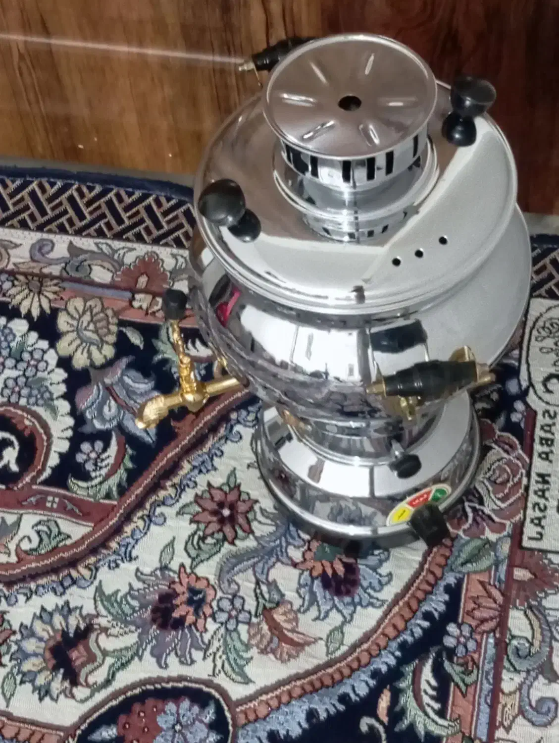 سماور ۶لیتری نو شبنم|سماور، چای‌ساز، قهوه‌ساز|مشکین‌دشت, |دیوار