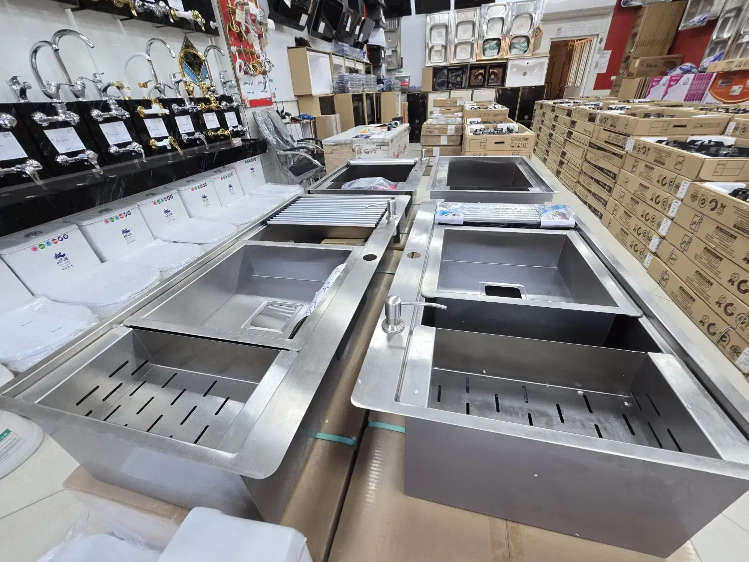 کن البرز الماس استیل سینگ سینک|مصالح و تجهیزات ساختمان|قم, علی آباد|دیوار