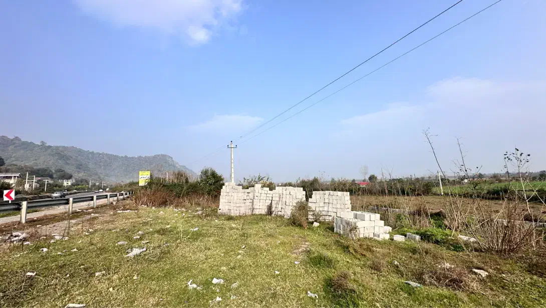 ۴۵۱متر زمین صنعتی بر جاده اصلی شهر لیسار|فروش زمین و ملک کلنگی|لیسار, |دیوار