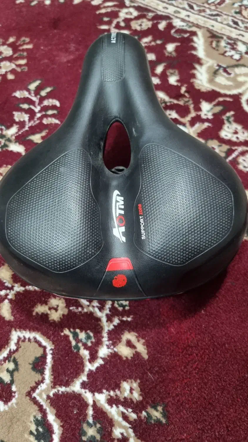 زین دوچرخه پهن طبی چراغ دار|دوچرخه، اسکیت، اسکوتر|دزفول, |دیوار