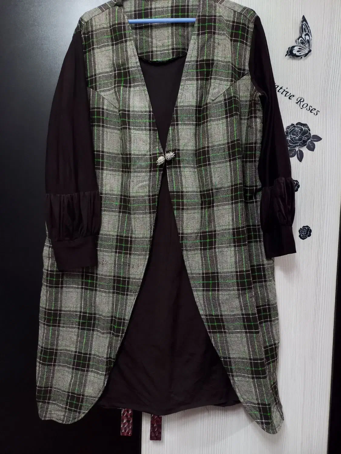 مانتو سایز آزاد فقط دونه ای ۹۰ تومن|لباس|جهرم, |دیوار