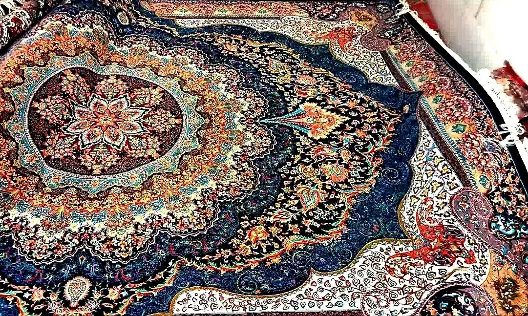 ۲ عدد فرش ۹ متری|فرش|انار, |دیوار