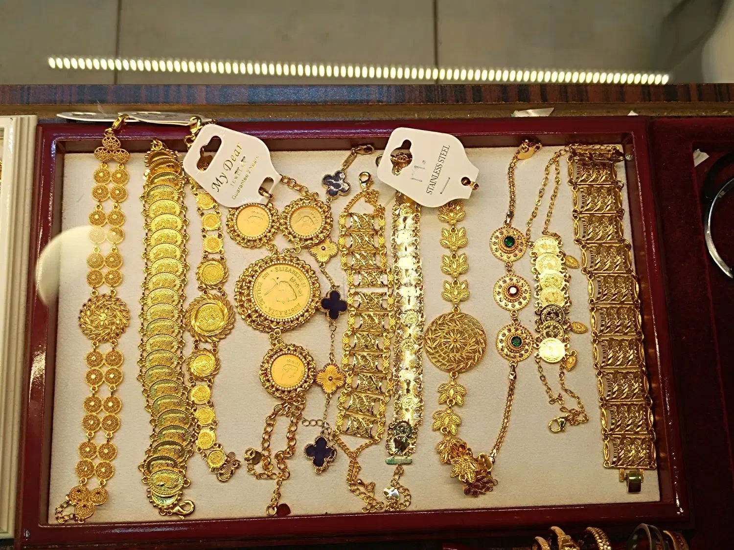 دستبند طرح طلا|بدلیجات|بوشهر, |دیوار