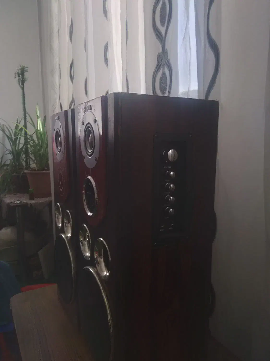 باند اسپیکر چوبی خانگی|سیستم صوتی خانگی|اردبیل, |دیوار