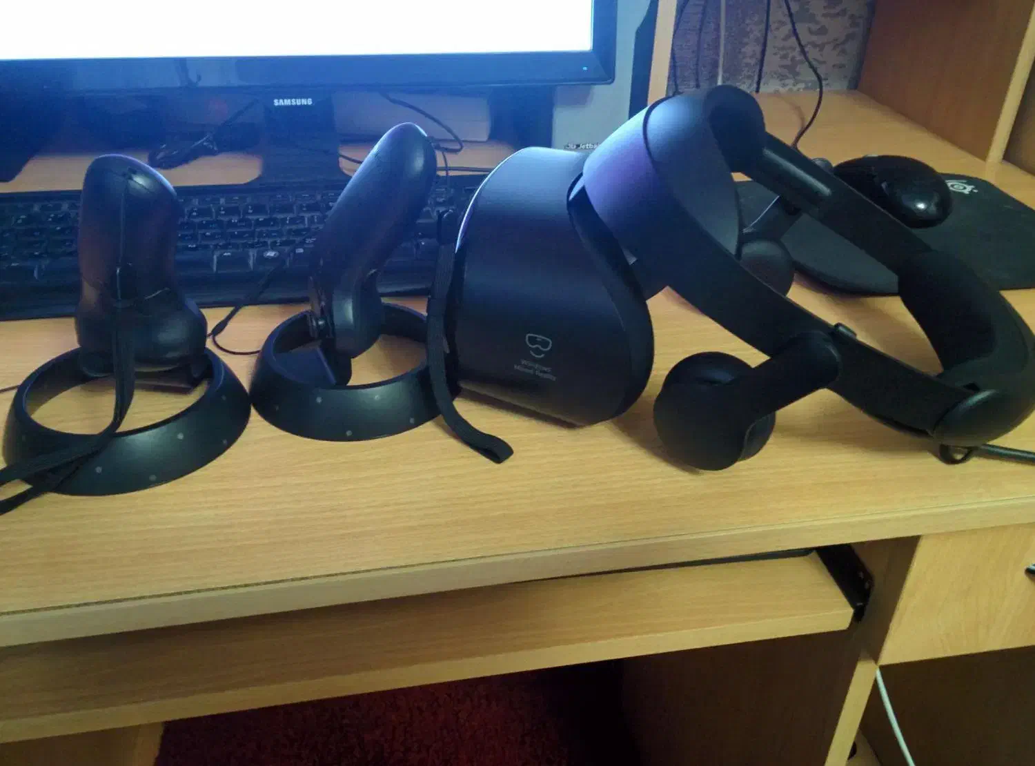 samsung odyssey plus vr عینک واقعیت مجازی|کنسول، بازی ویدئویی و آنلاین|قزوین, |دیوار