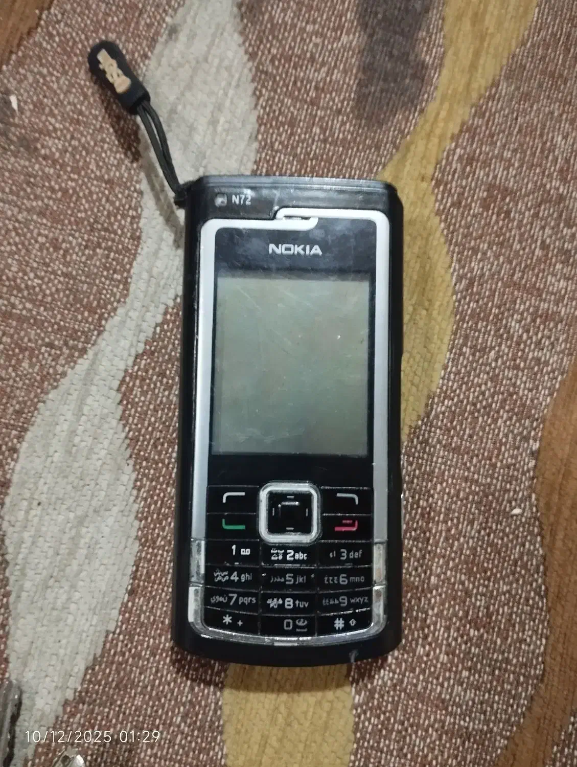 گوشی نوکیا N72 سلامت|موبایل|تهران, یاخجی آباد|دیوار