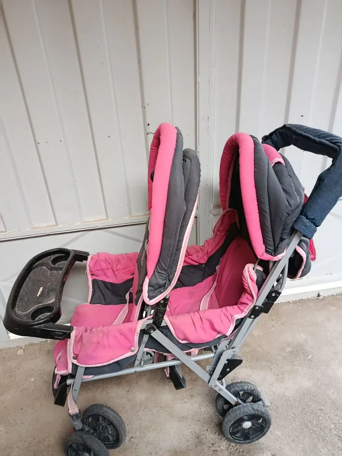 کالسکه دوقلو۱۴۰۰|کالسکه و لوازم جانبی|اردکان, |دیوار