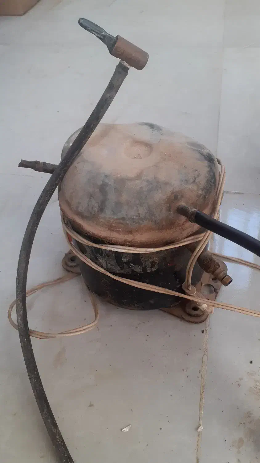 موتور یخچال دانفوس سالم|یخچال و فریزر|آران و بیدگل, |دیوار