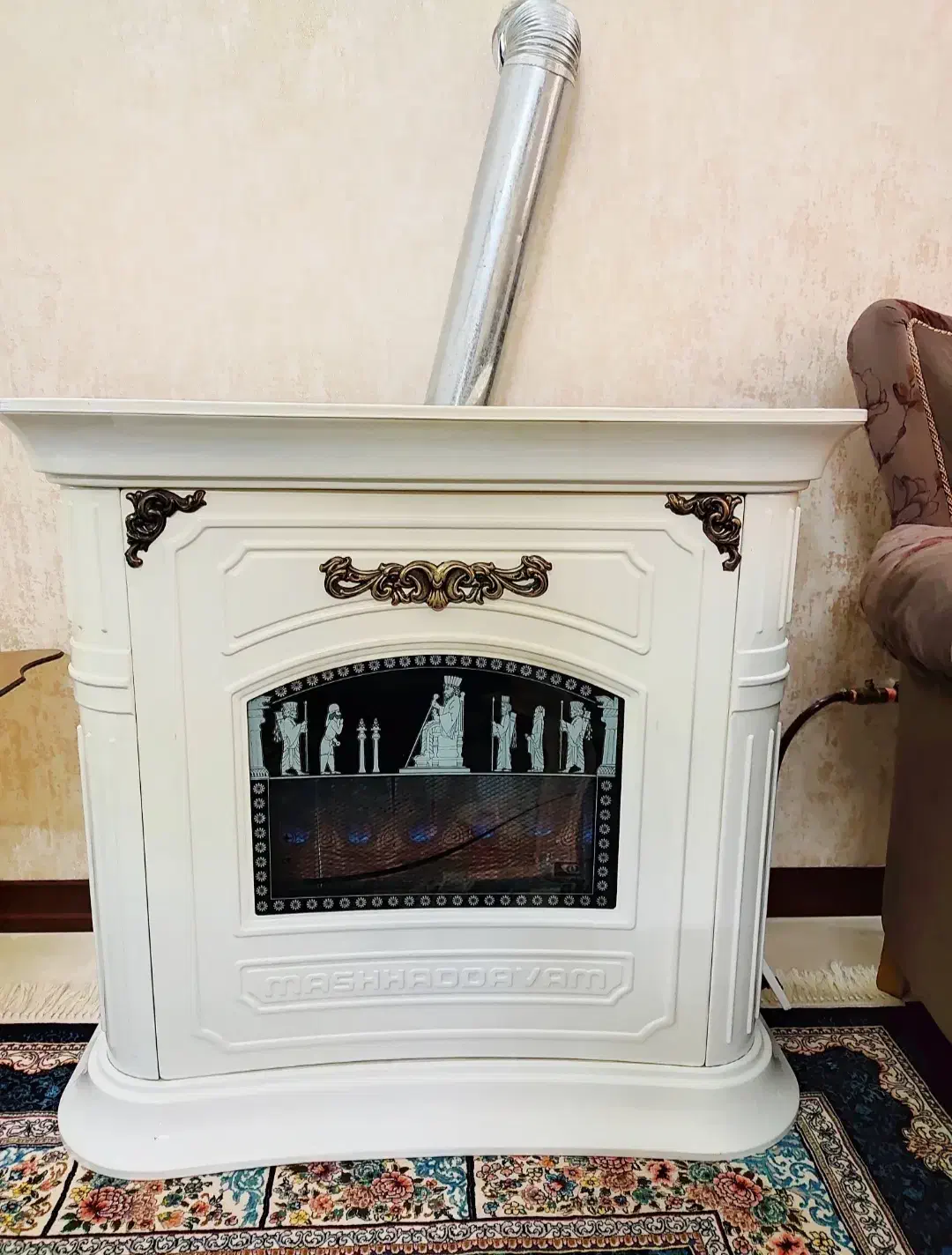 بخاری شومینه سی هزار مشهد دوام مدل MD900|بخاری، هیتر، شومینه|قم, کیوانفر|دیوار