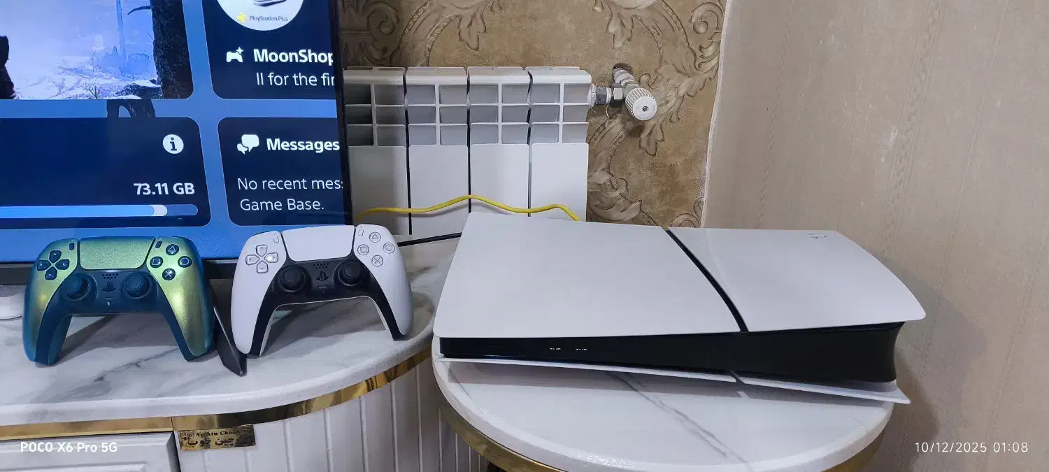 ps5 slim digital درحد آک واقعی|کنسول، بازی ویدئویی و آنلاین|کرمانشاه, |دیوار