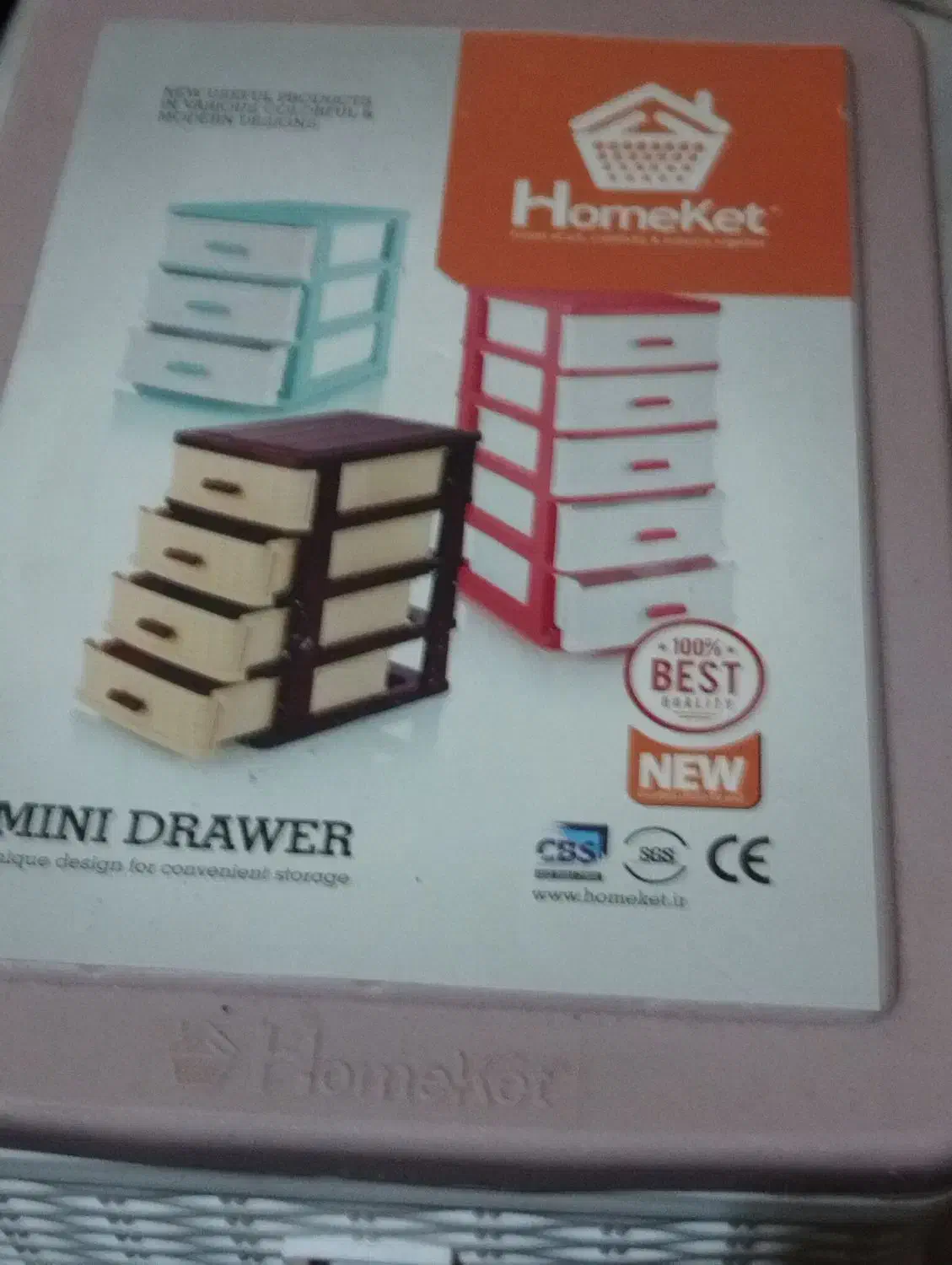 مینی درایور پلاستیکی حصیری سه طبقه|ظروف نگهدارنده، پلاستیکی، یک‌بارمصرف|تهران, کرمان|دیوار