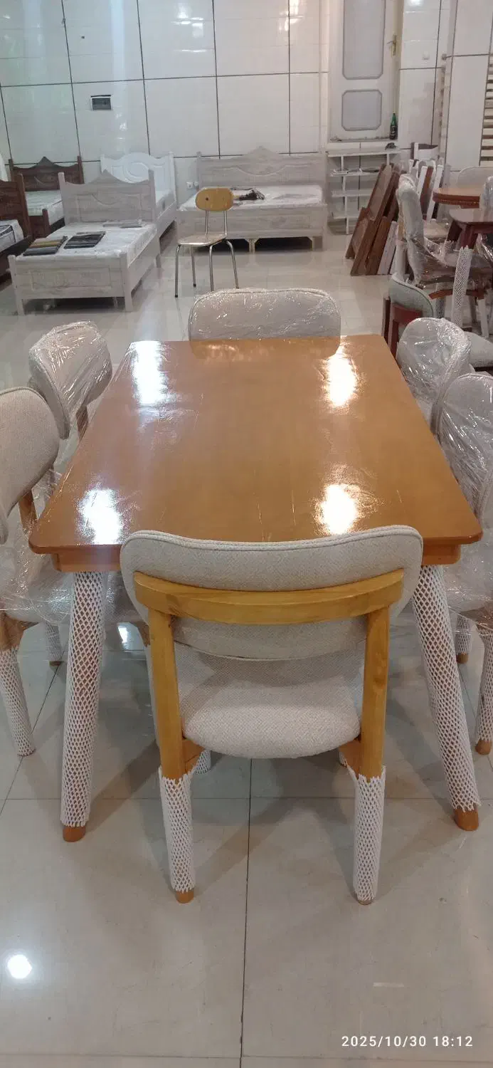 میز غذاخوری راک با صندلی خواص میز کد ۵۵|میز و صندلی غذاخوری|زنجان, |دیوار