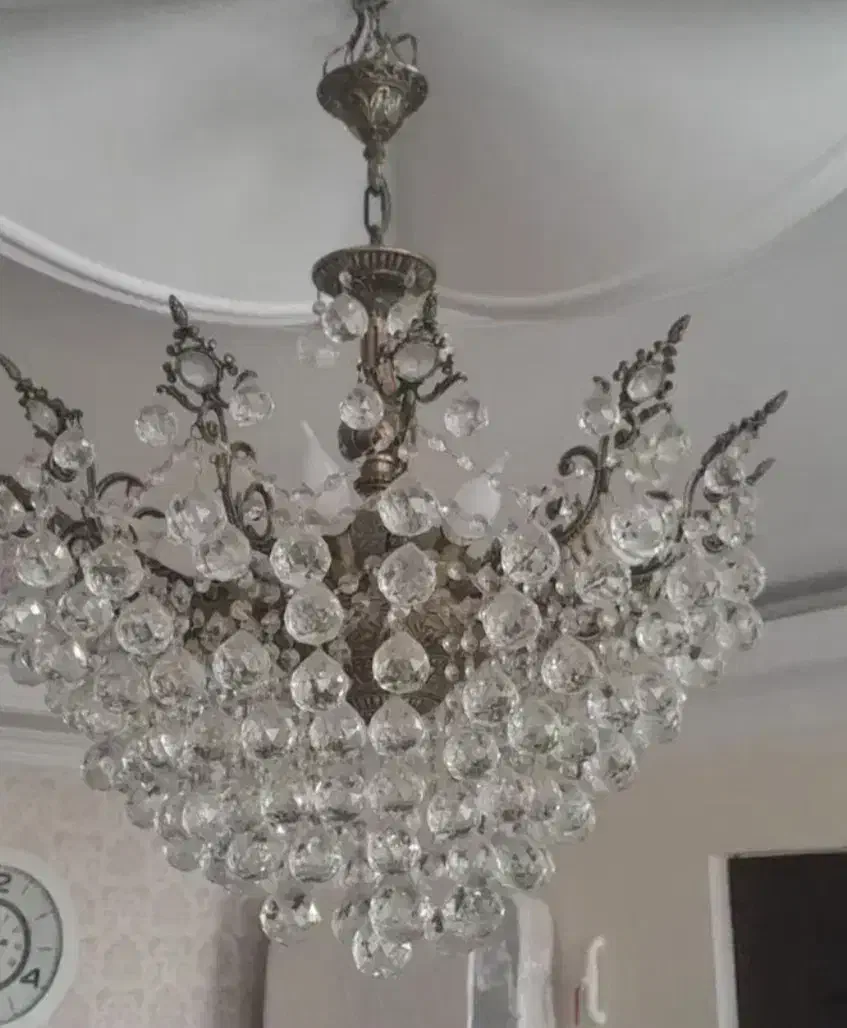 لوستر ۸شاخه|لوستر و چراغ آویز|شهریار, شهریار|دیوار