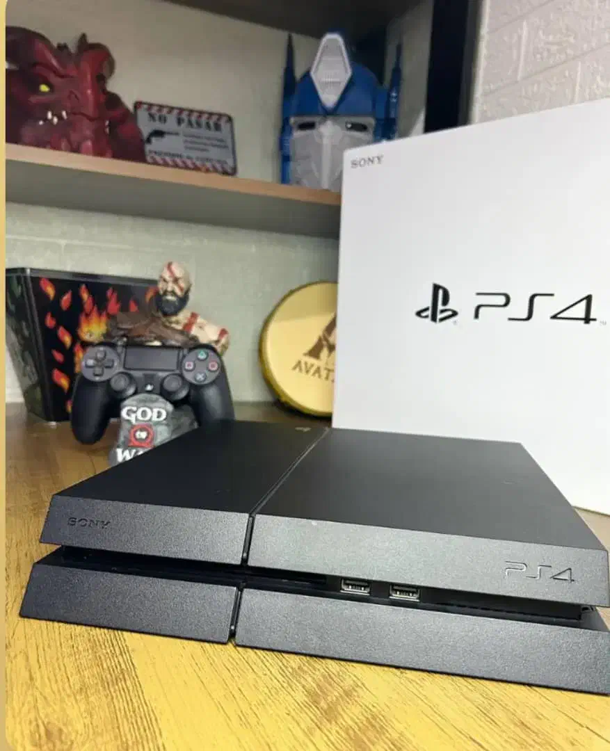 کنسول ps4 فت یک ترابایت + دو دسته + فول بازی|کنسول، بازی ویدئویی و آنلاین|کرج, گوهردشت|دیوار