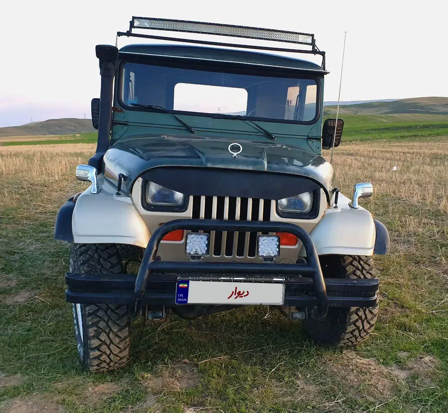 جیپ صحرا موتور میتسوبیشی 16 سوپاپ مدل 1378|خودرو کلاسیک|تکاب, |دیوار