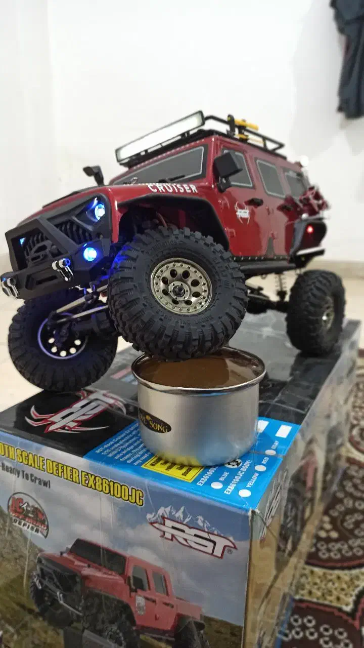 ماشین صخره نورد حرفه ای جیب روبیکن RGT V2 86100|اسباببازی|خلخال, |دیوار