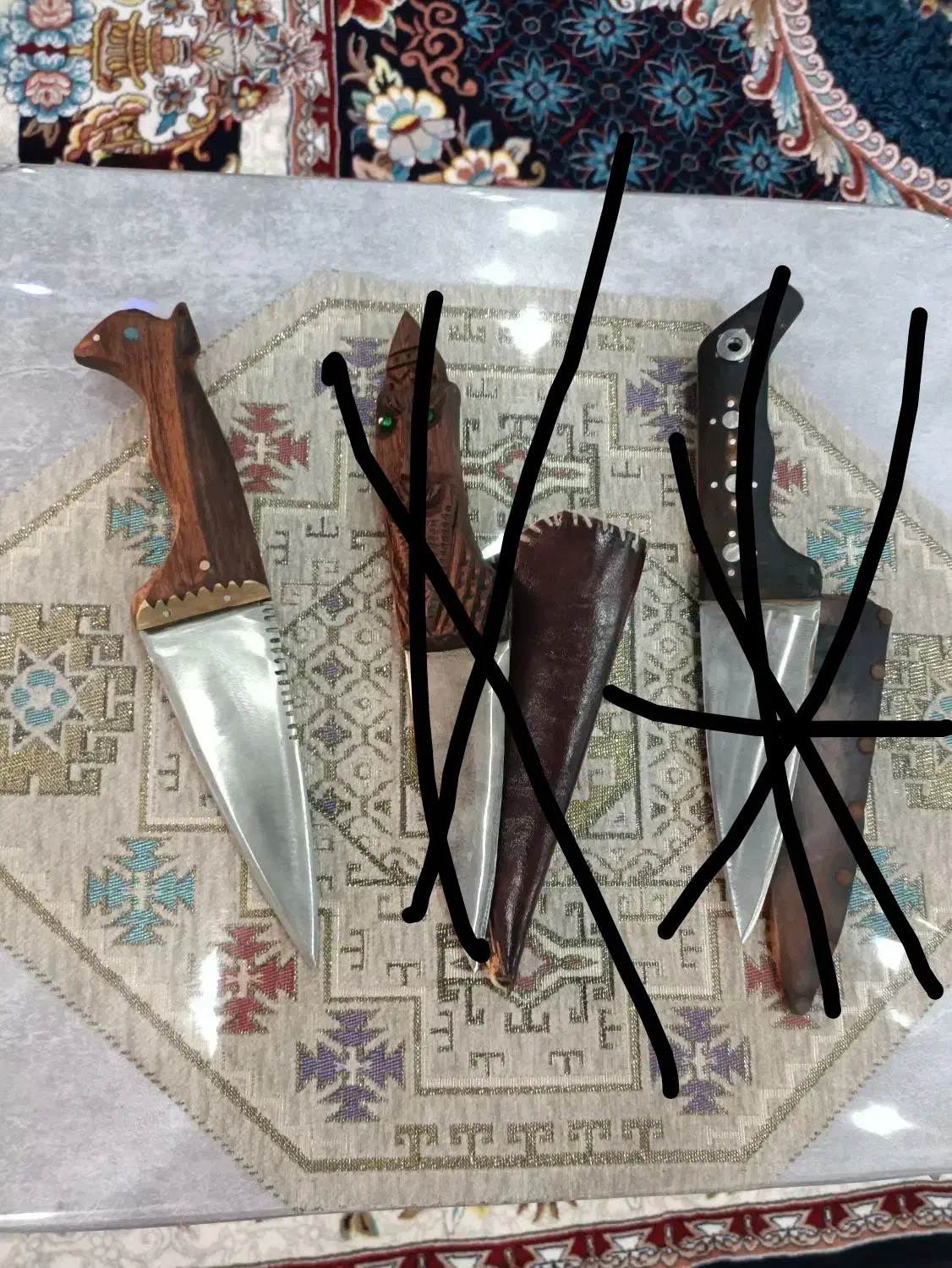 چاقو قصابی|کوهنوردی و کمپینگ|شیراز, ده پیاله|دیوار