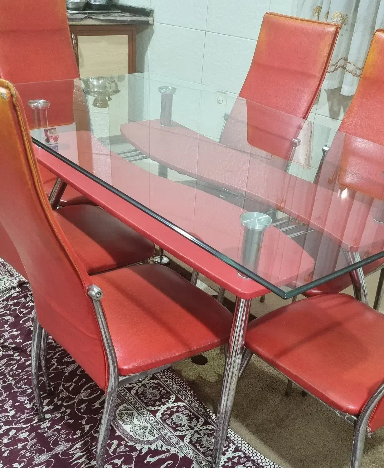 میز غذاخوری|میز و صندلی غذاخوری|دورود, |دیوار