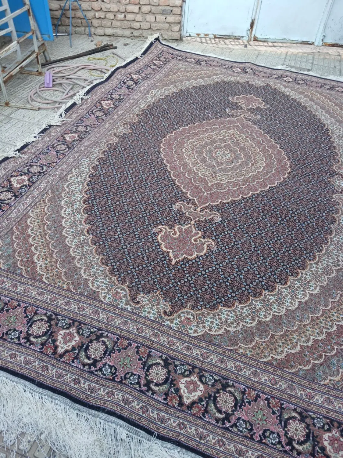 یک جفت فرش دست باف ۹ متری بیجار|فرش|تبریز, |دیوار