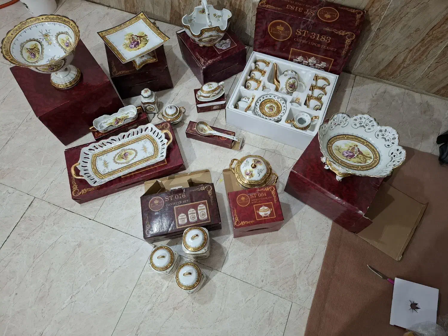 لیلی مجنون اصل لردشید|ظروف سرو و پذیرایی|مرند, |دیوار