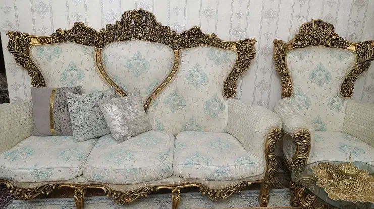 مبل سلطنتی|مبلمان خانگی و میز عسلی|میاندوآب, |دیوار