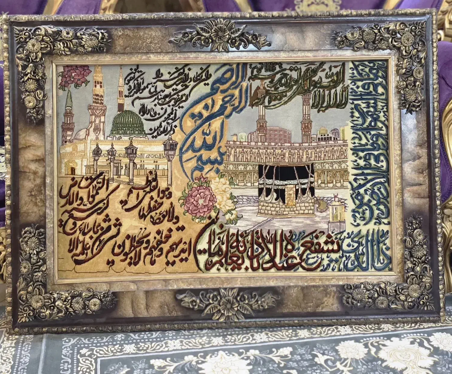 تابلو دست باف|تابلو فرش|کرج, فاز ۳ گوهردشت|دیوار