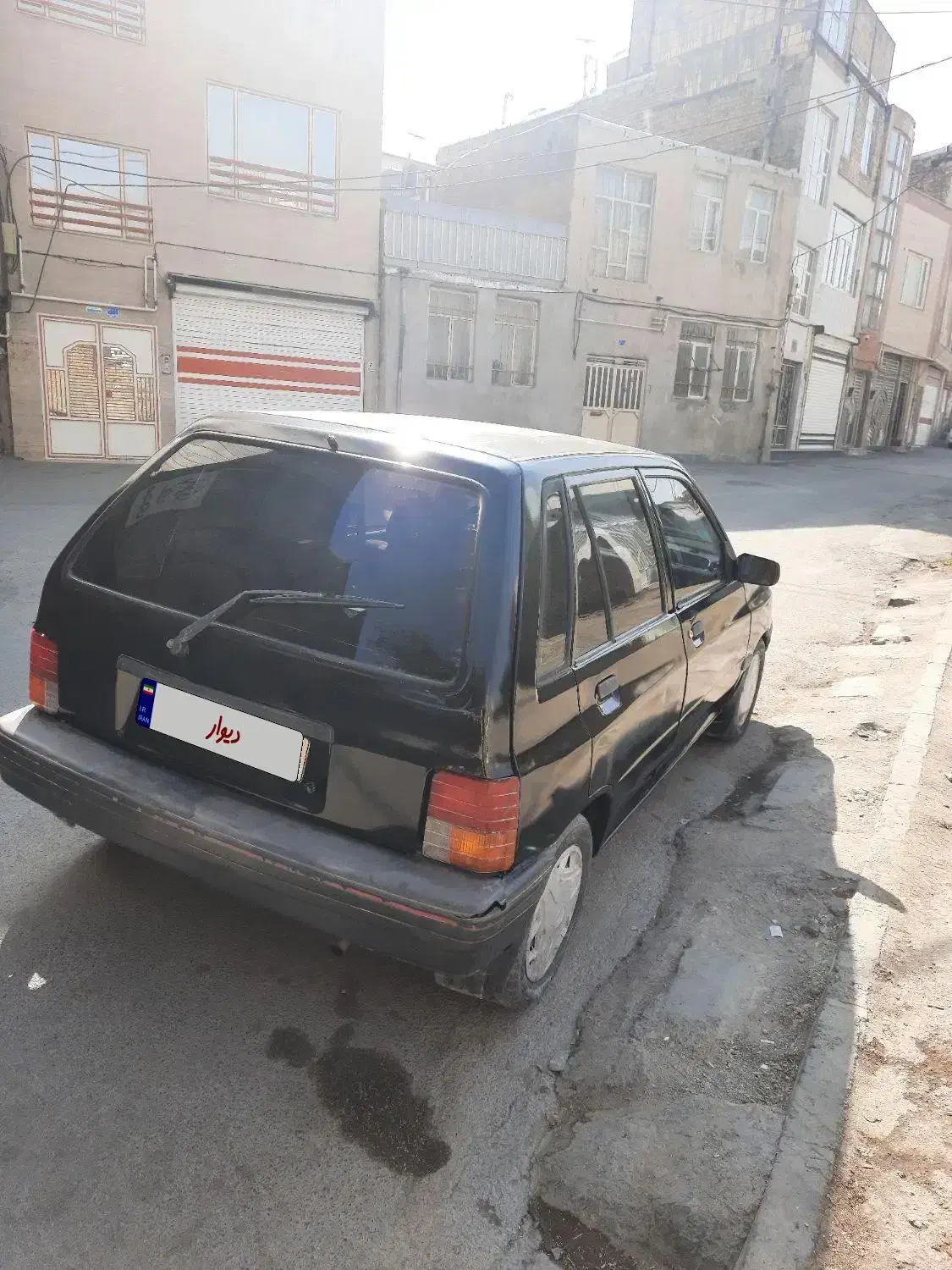 پراید هاچ بک ۸۴ مشکی|خودرو سواری و وانت|اراک, |دیوار