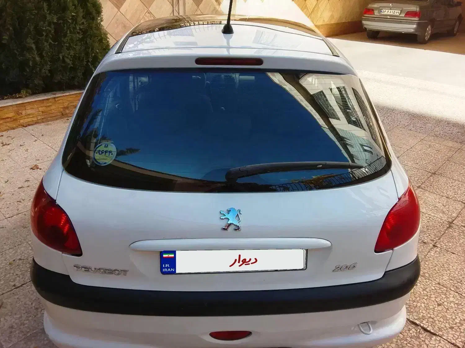 ۲۰۶بیرنگ تیپ ۳پانوراما آخر ۴۰۱|خودرو سواری و وانت|قزوین, |دیوار