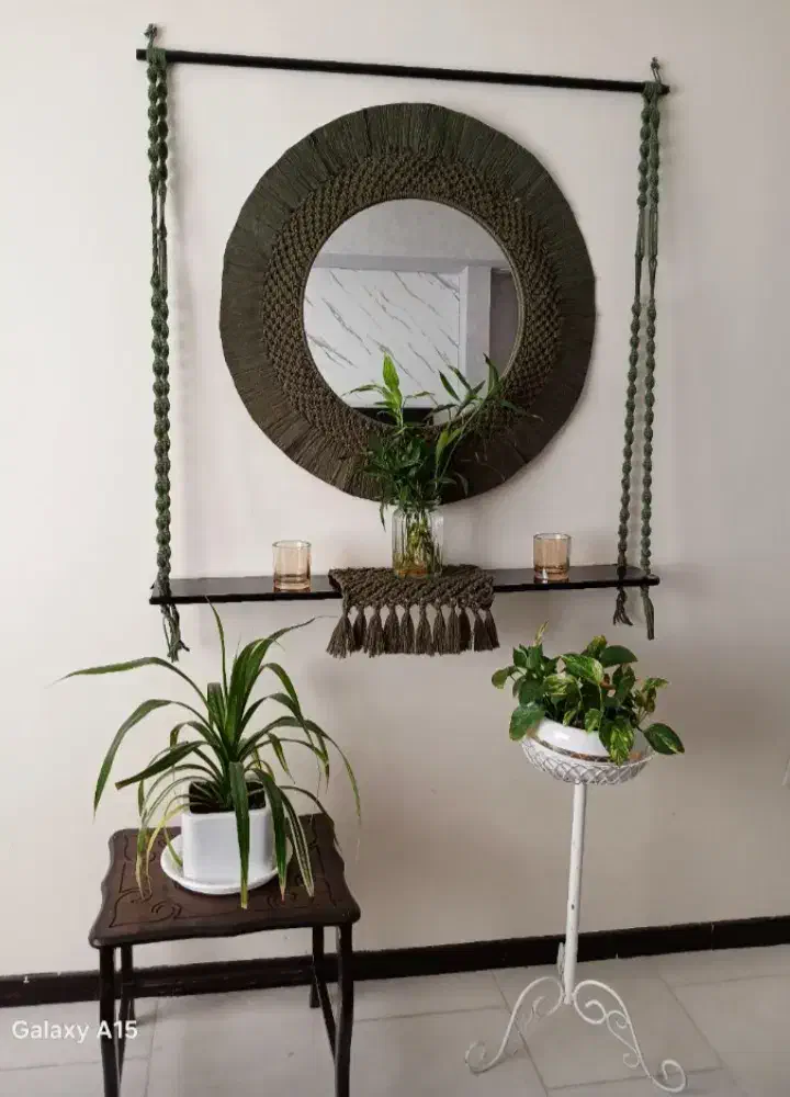 آینه مکرومه یکو هشتصد|آینه|پرند, فاز ۴|دیوار