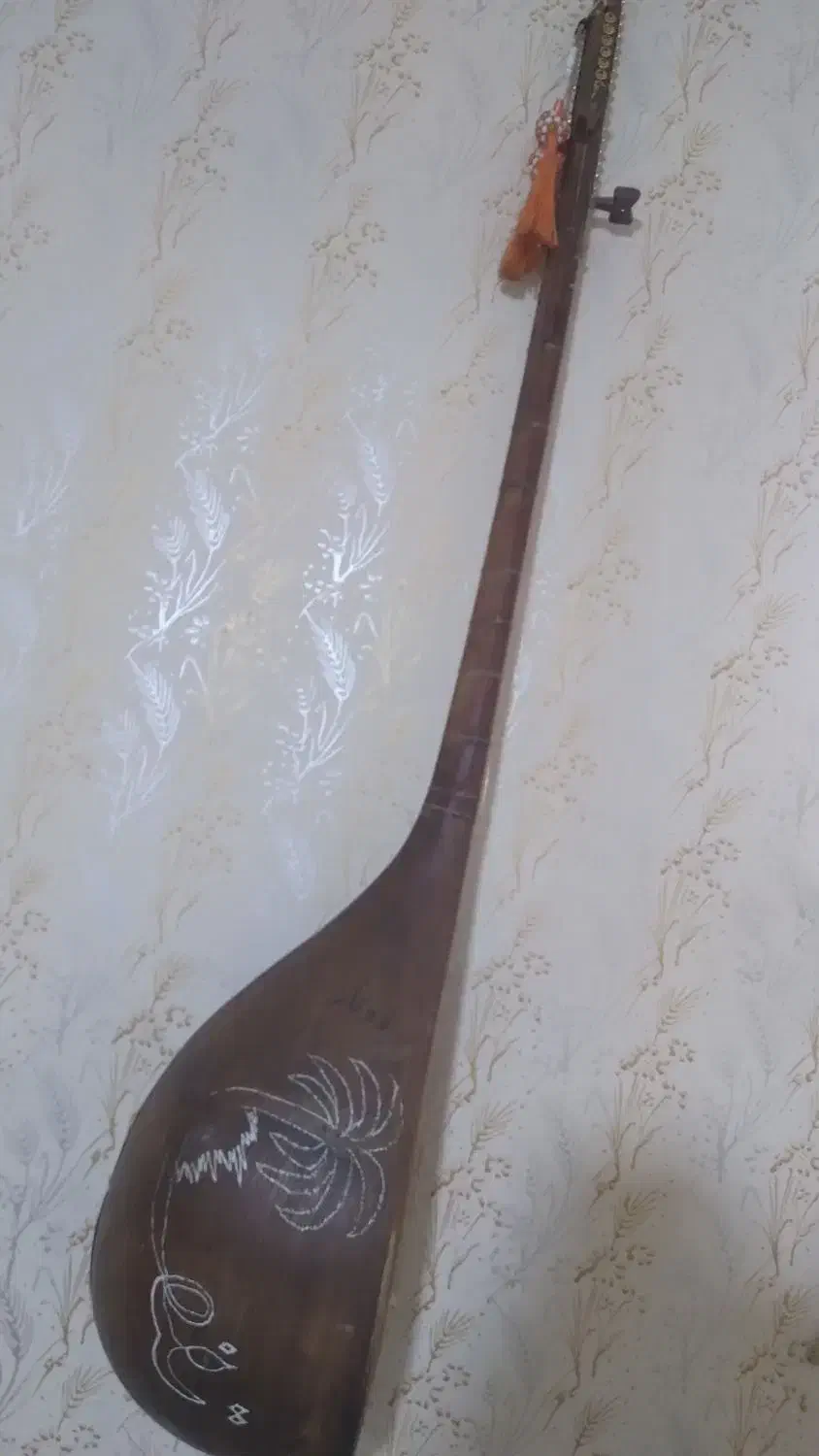 دوتار خوش صدا قدیمی نرم پنجه استاندارد|سازهای سنتی|باخزر, |دیوار