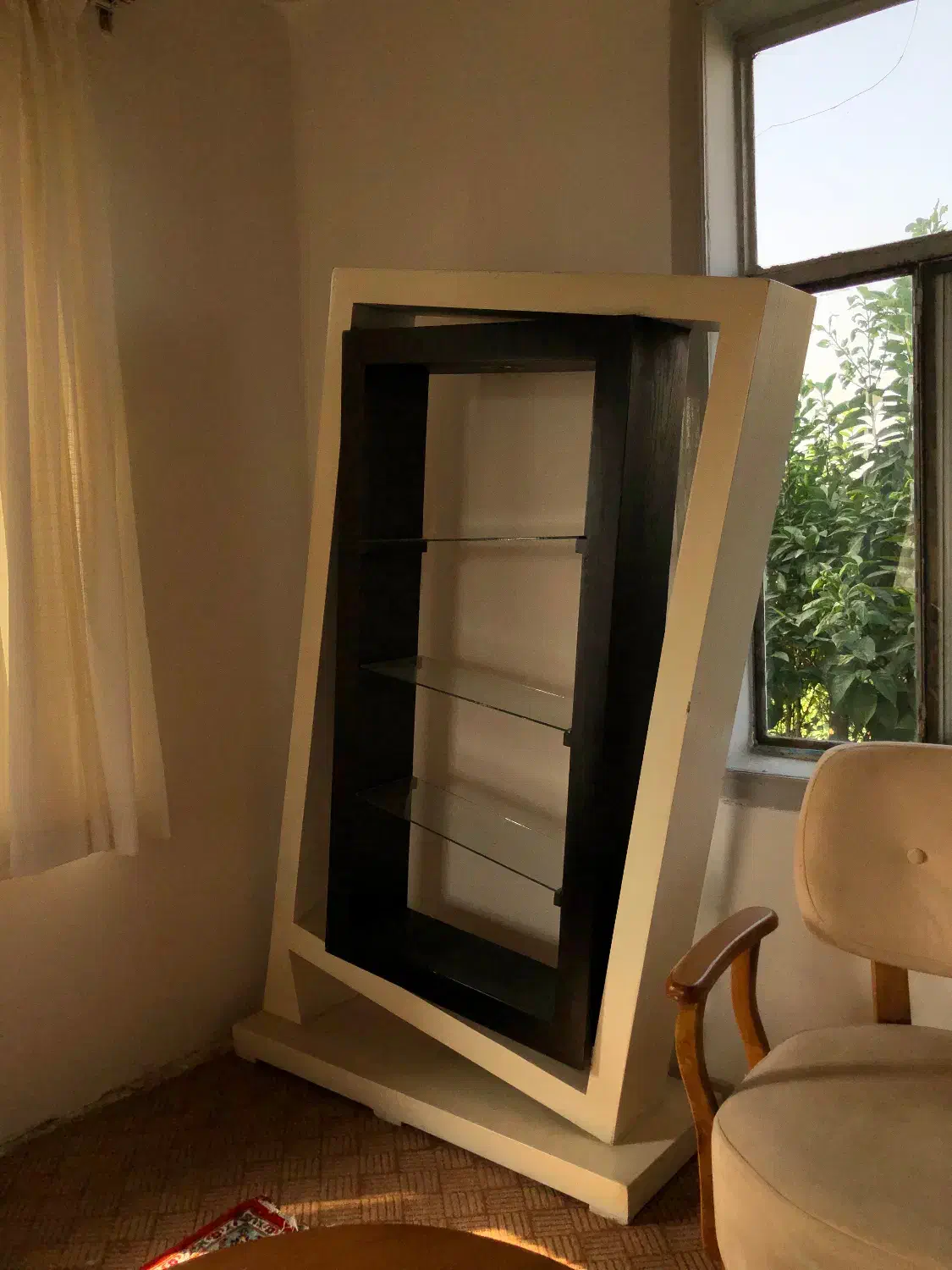 قفسه دکوری|کتابخانه، شلف، قفسه‌های دیواری|خرم‌آباد (تنکابن), |دیوار