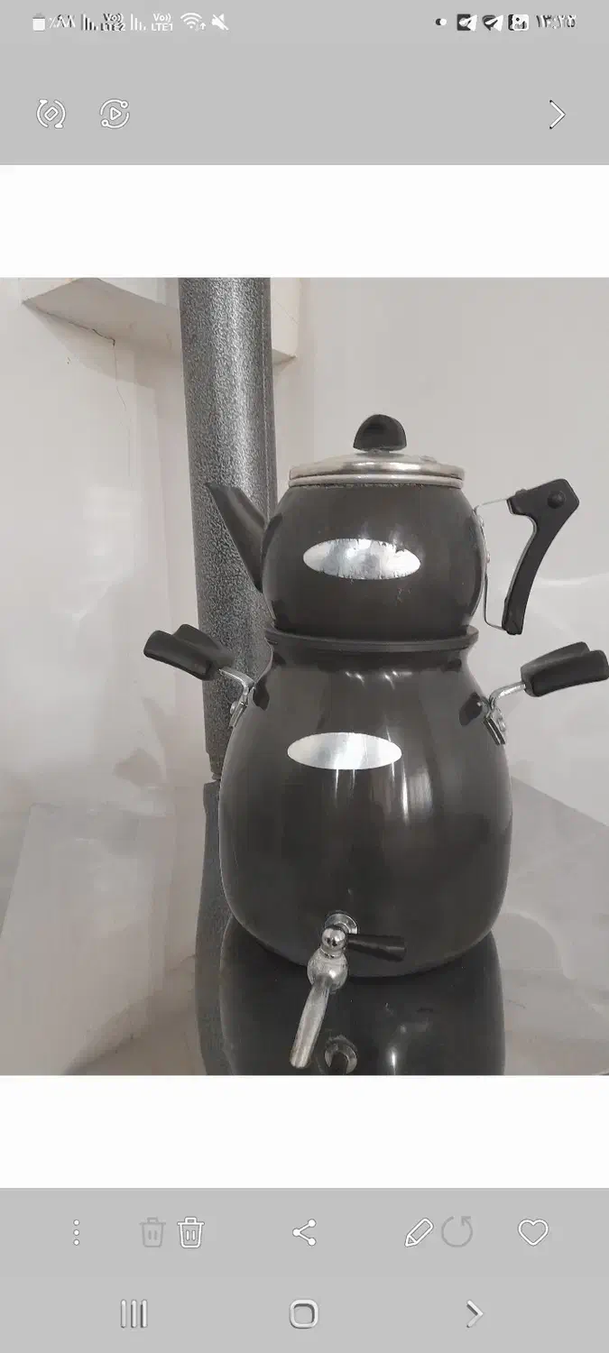 قوری وکتری|قوری، کتری، قهوه‌ساز دستی|مریوان, |دیوار