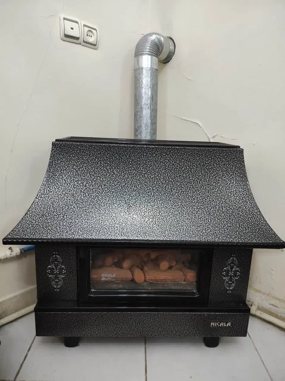 بخاری گازی نیک کالا مدل شومینه|بخاری، هیتر، شومینه|اسلامشهر, شهرک مهدیه|دیوار