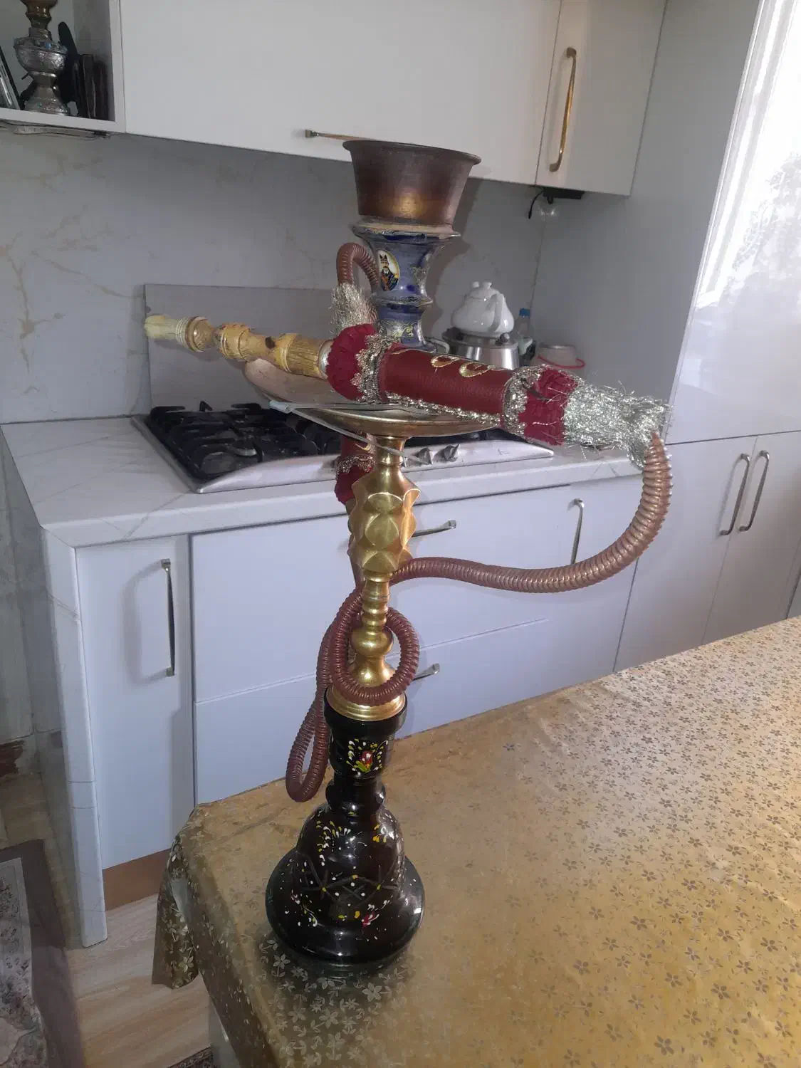 قلیون برنجی آب بندی شده|کلکسیون و سرگرمی|تهران, شهرک رضویه|دیوار