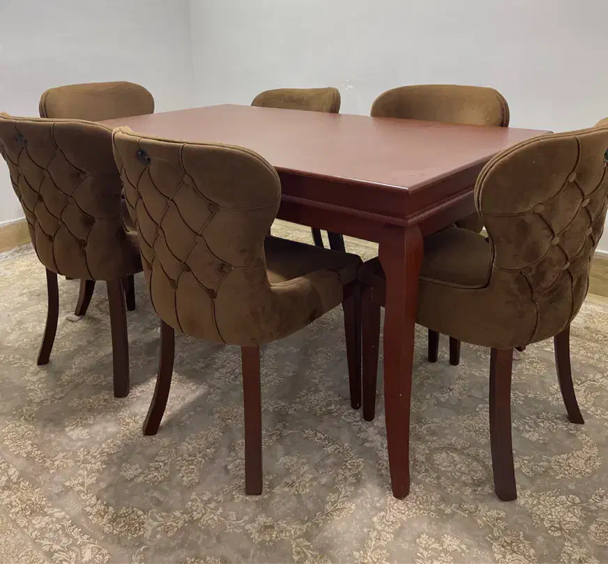 میز و صندلی ۶نفره ناهار خوری|میز و صندلی غذاخوری|کردکوی, |دیوار