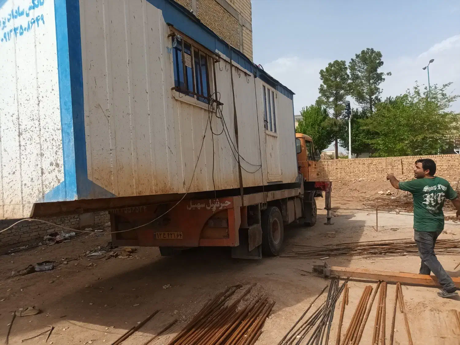 جرثقیل سهیل خاور سه تن|خدمات حمل و نقل|یزد, |دیوار