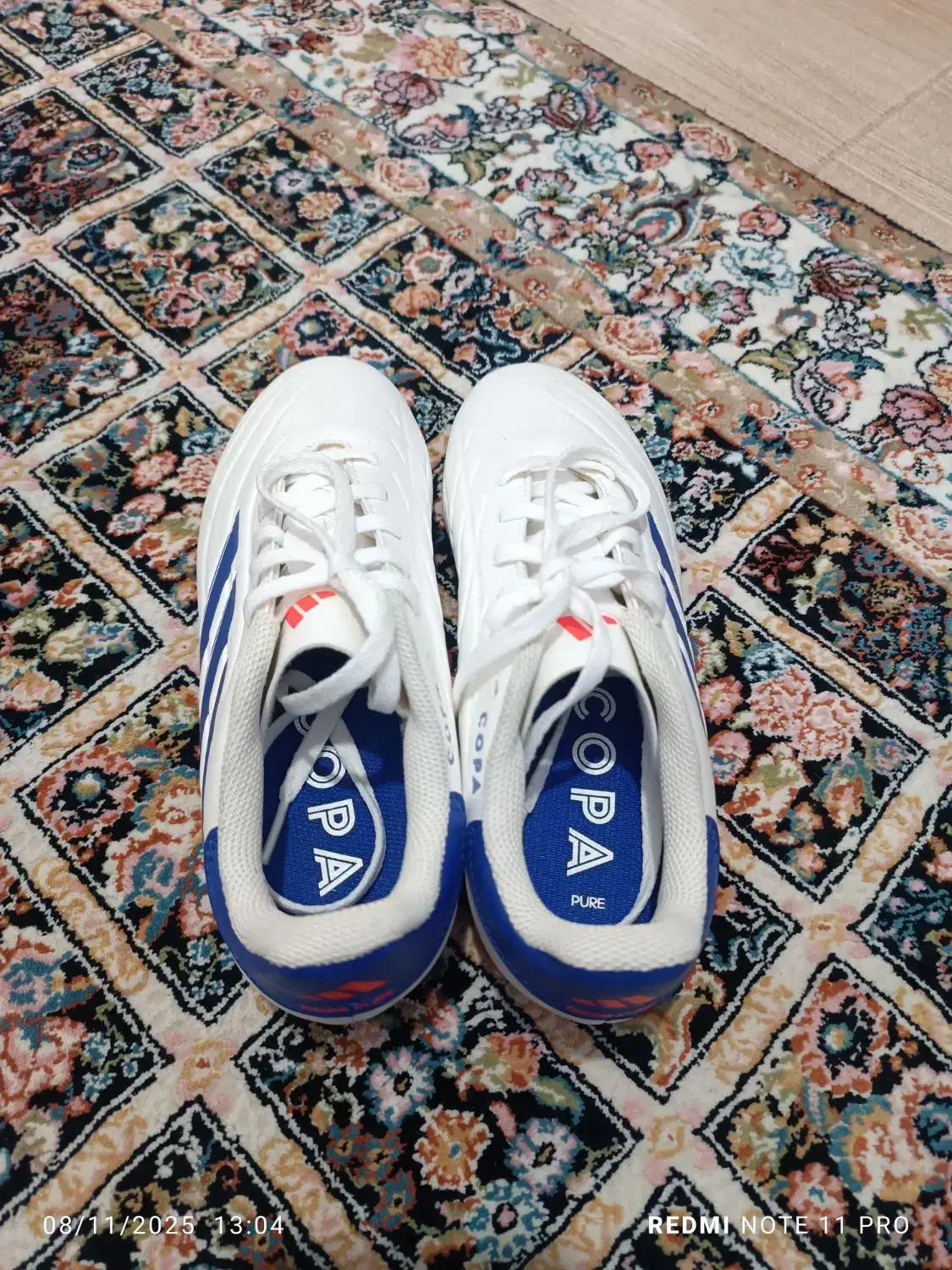 کفش فوتبال استوک سایز38 تخفیف ویژه|کیف، کفش، کمربند|صفادشت, |دیوار