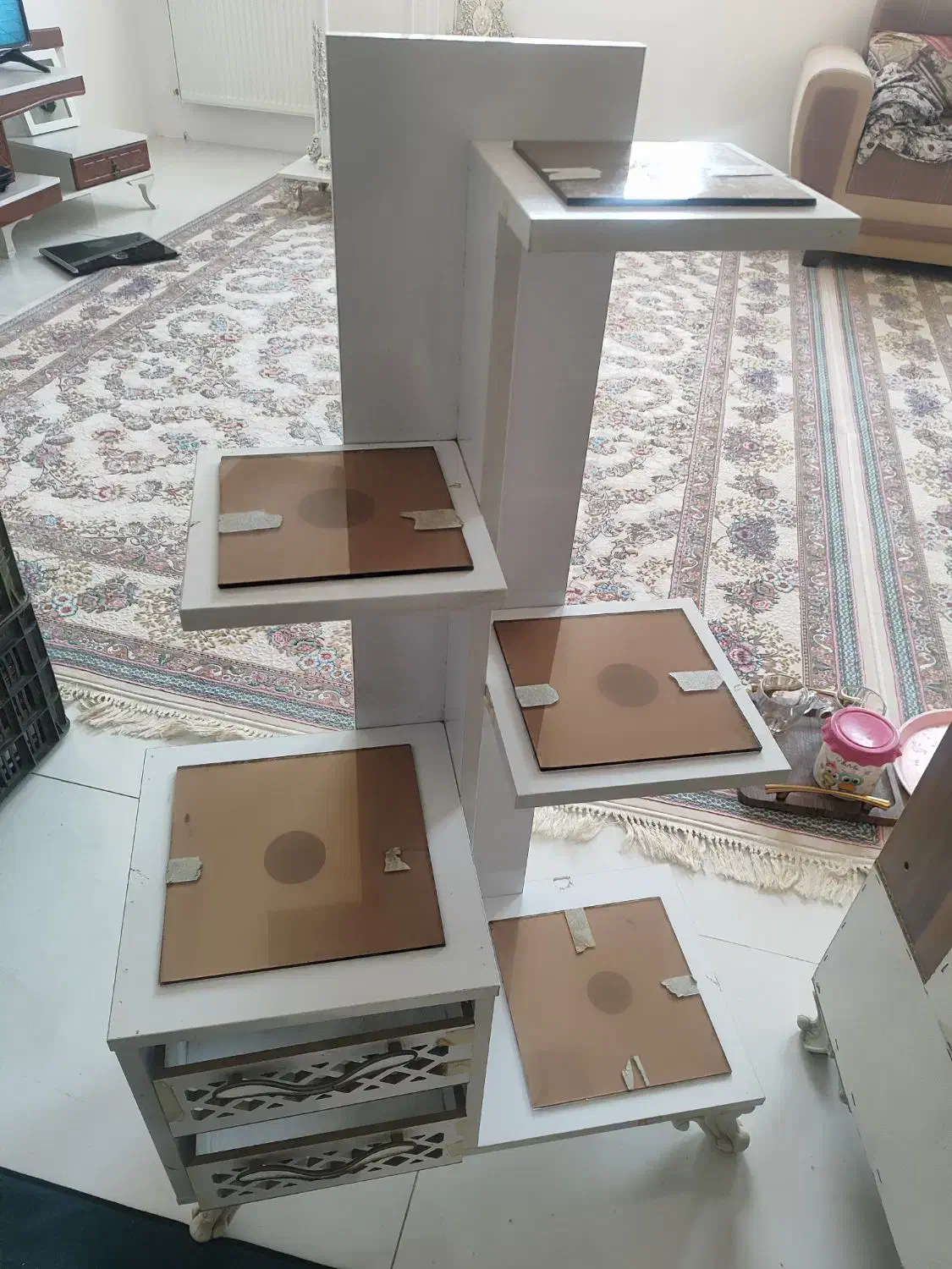 پایه قابلمه|آب‌چکان و نظم‌دهنده ظروف|مشهد, ایثارگران|دیوار