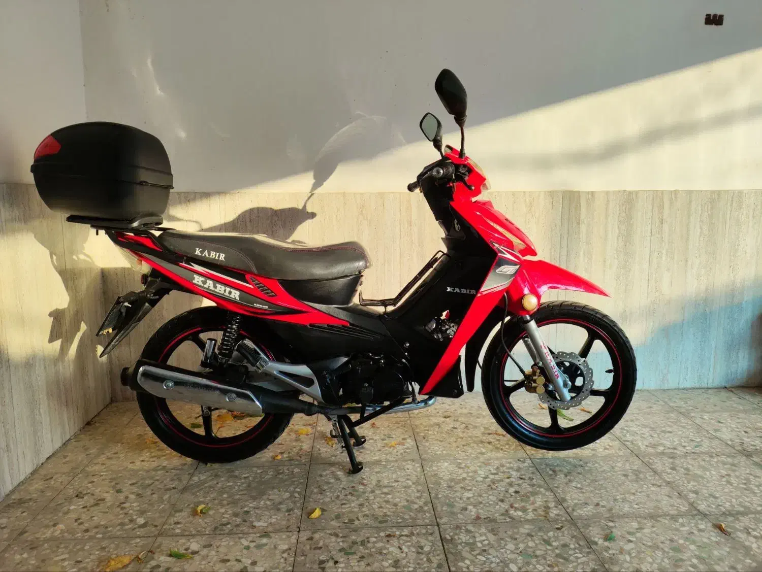 موتور بی کلاج۱۲۵ شرکت کبیر مدل ۹۷|موتورسیکلت|بجنورد, |دیوار