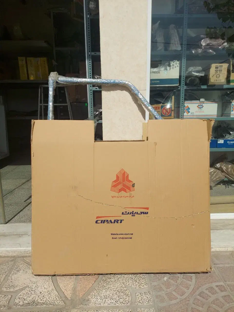 کاپوت و درب و گلگیر نیسان آبی رنگ فابریک کارخانه|قطعات یدکی و لوازم جانبی|نسیم‌شهر, |دیوار