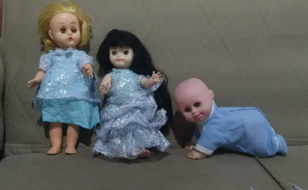 عروسک های نوستالژی ۶۰سال پیش|اسباب‌بازی بچه|یاسوج, |دیوار