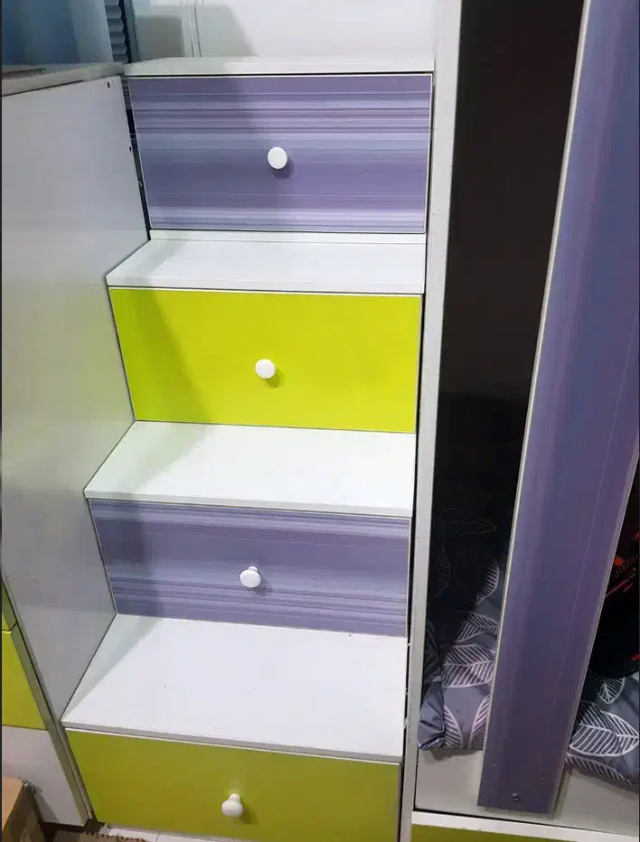 تخت خواب 3 طبقه چوبی|تخت و سرویس خواب|پردیس, فاز ۸|دیوار