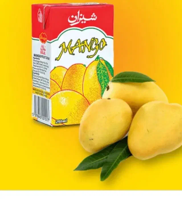 فروش عمده ایی ابمیوه پاکستانی انبه(شیزان)|خوردنی و آشامیدنی|خاش, |دیوار