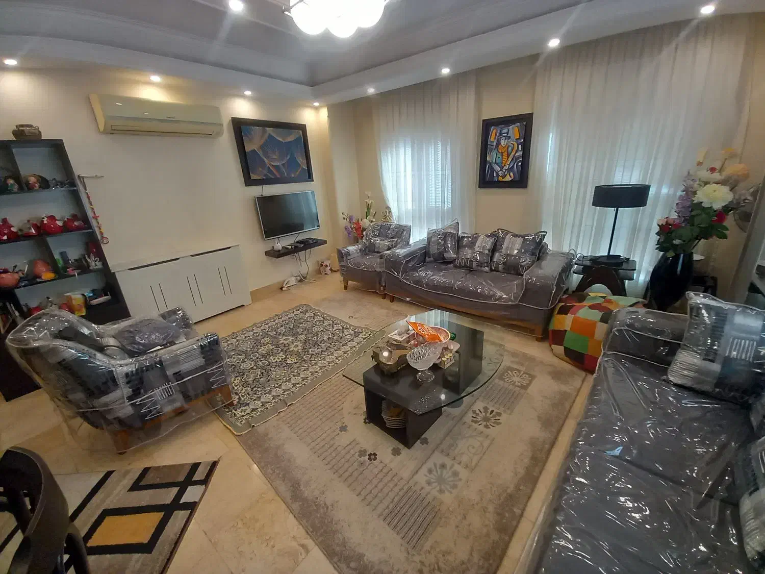 ۸۰متر دو خواب فول بلواربیژن مولوی