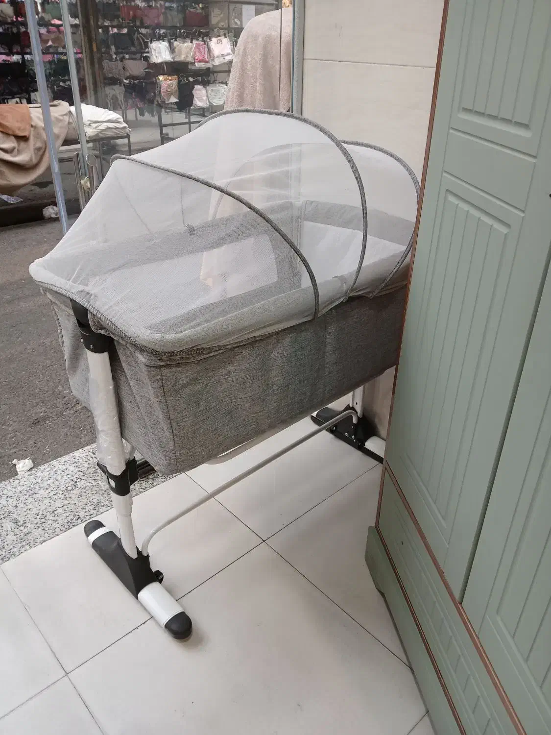 گهواره سنتی چوبی فلزی تاشو مسافرتی میلاد سیسمونی|اسباب و اثاث بچه|تهران, عبدل‌آباد|دیوار