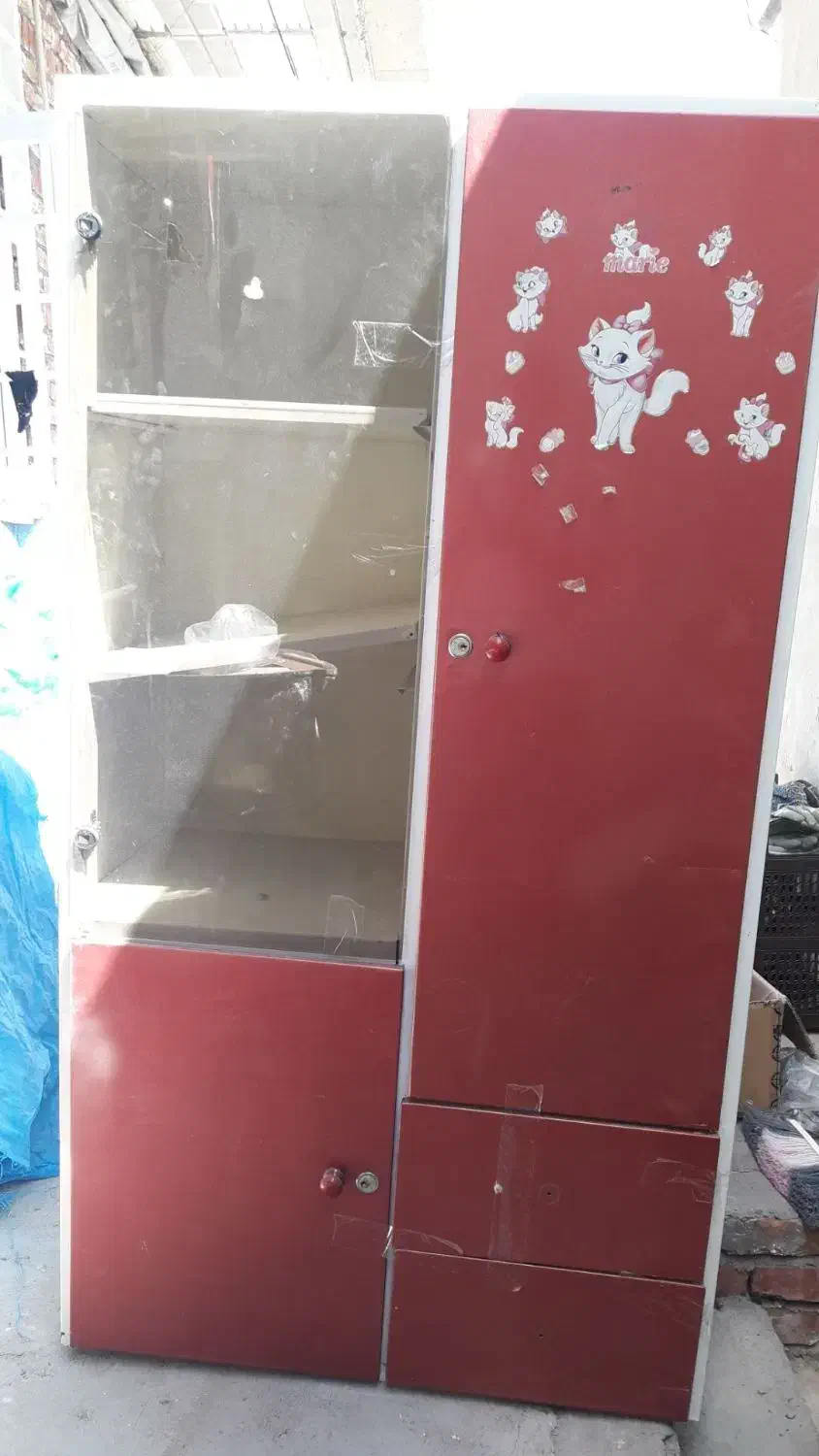 کمد لباسی|جاکفشی، کمد، دراور|کرمان, |دیوار