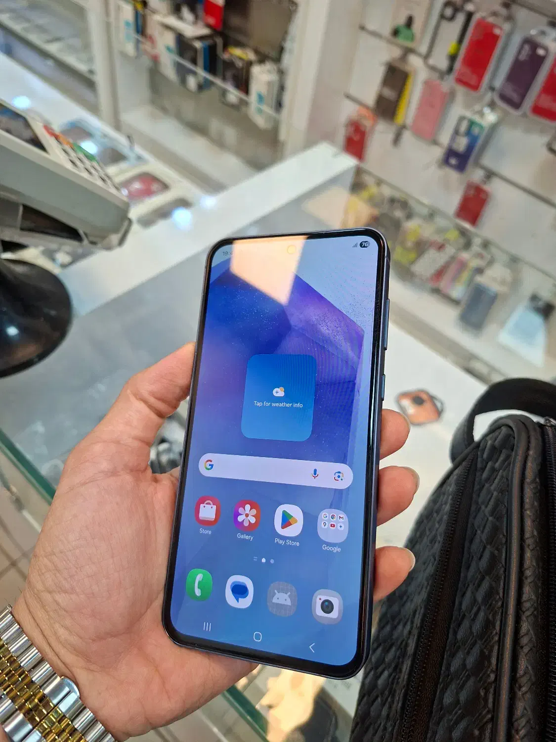 سامسونگ A55 حافظه 256 رم 8 در حد نو|موبایل|کرج, گوهردشت|دیوار